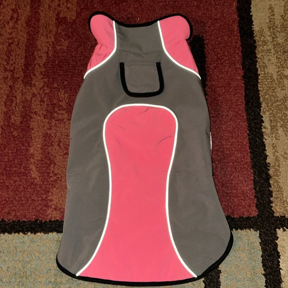 Black‎ Doggy Reflective Water Resistant Dog Coat